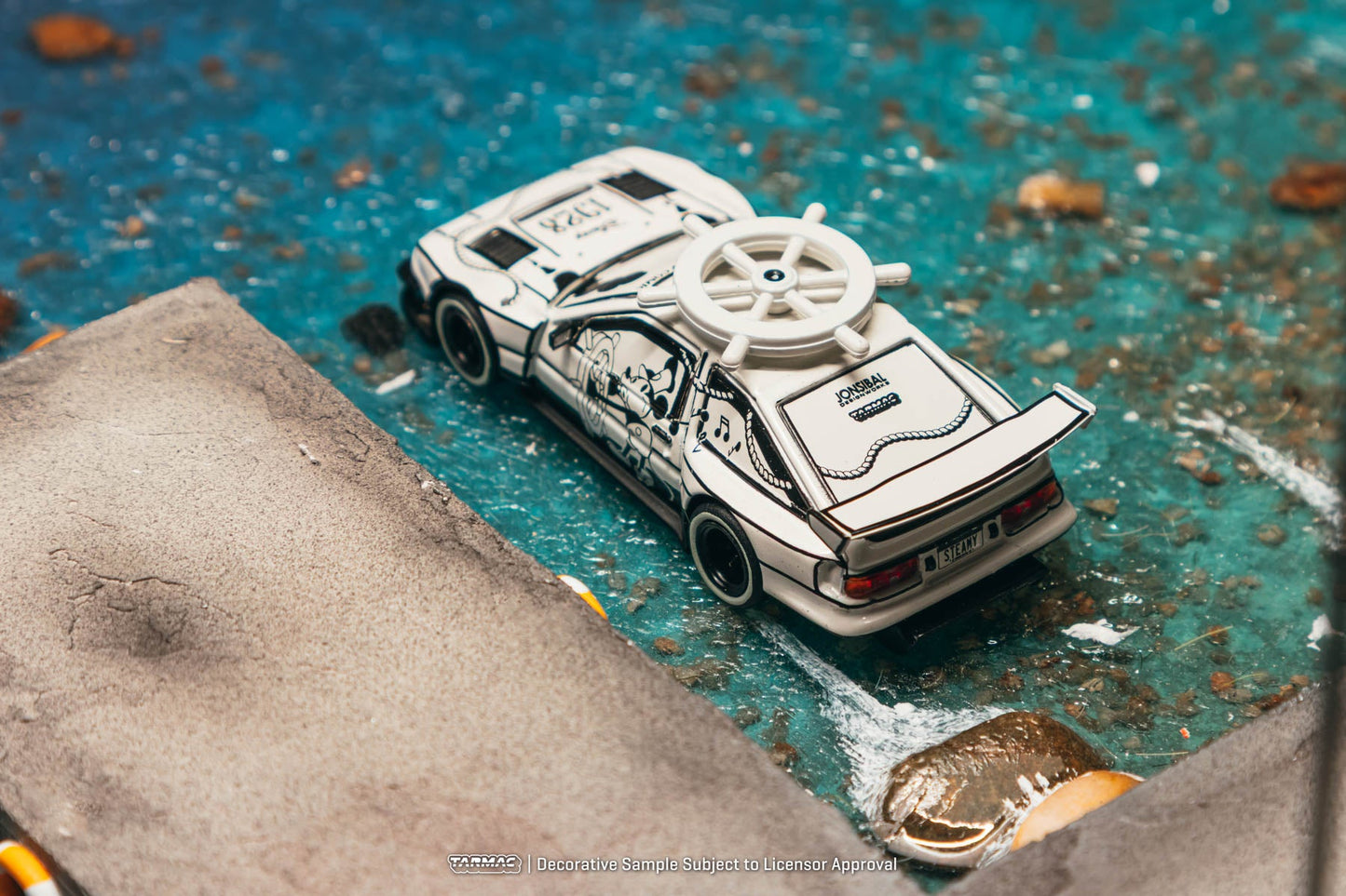 [PRÉCOMMANDE] Tarmac Works - Toyota Sprinter Trueno AE86 Widebody par Jon Sibal Mickey & Friends Steamboat Willie - GLOBAL64 - Échelle 1/64 T64G-060-STEAM