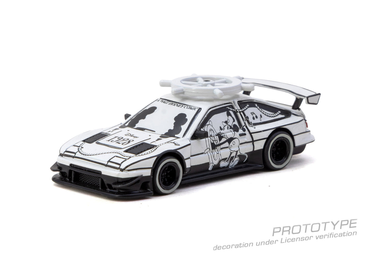 [PRÉCOMMANDE] Tarmac Works - Toyota Sprinter Trueno AE86 Widebody par Jon Sibal Mickey & Friends Steamboat Willie - GLOBAL64 - Échelle 1/64 T64G-060-STEAM