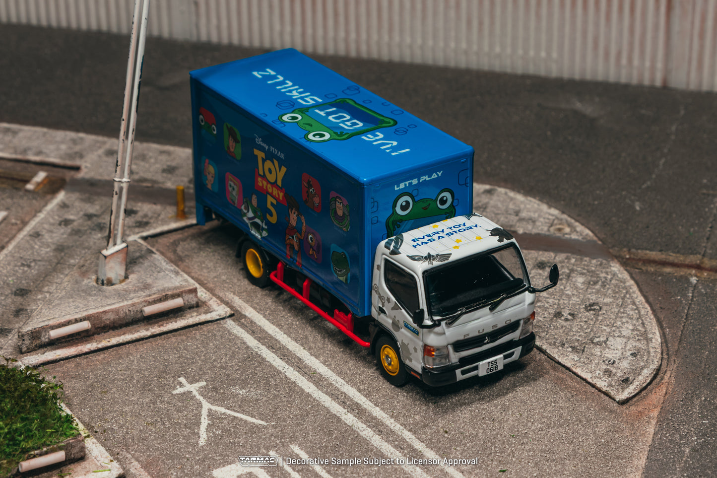 [PRÉCOMMANDE] Tarmac Works - Mitsubishi Fuso Canter Toy Story 5 - TRUCK64 - Échelle 1/64 T64T-TL002-TS