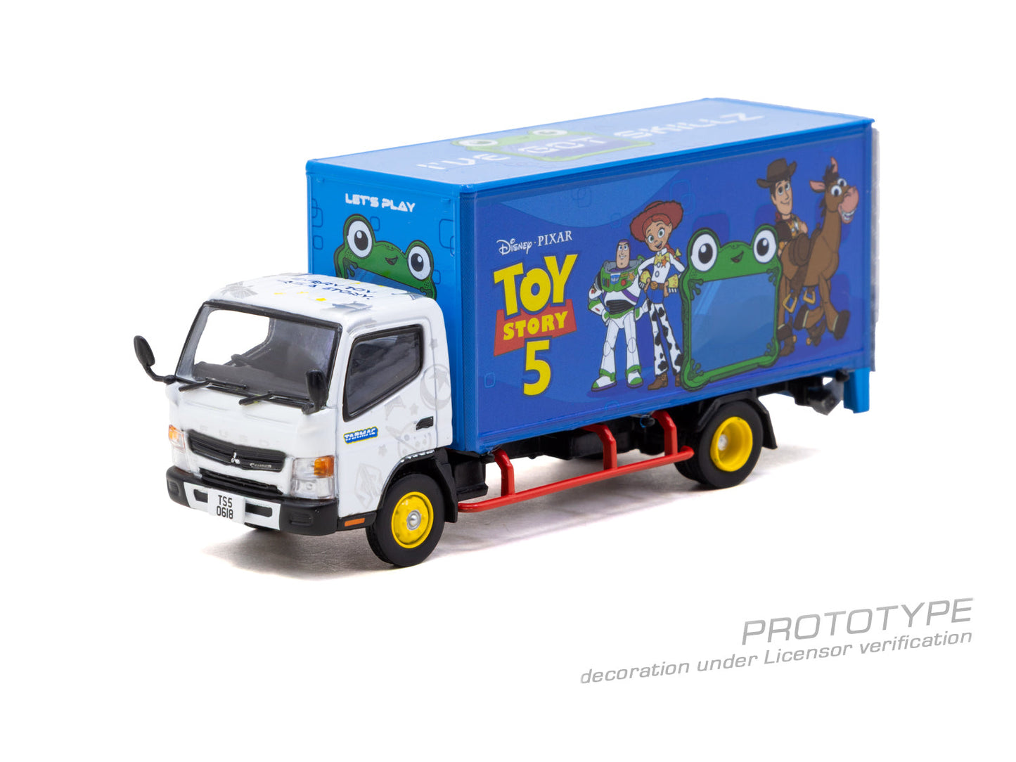 [PRÉCOMMANDE] Tarmac Works - Mitsubishi Fuso Canter Toy Story 5 - TRUCK64 - Échelle 1/64 T64T-TL002-TS