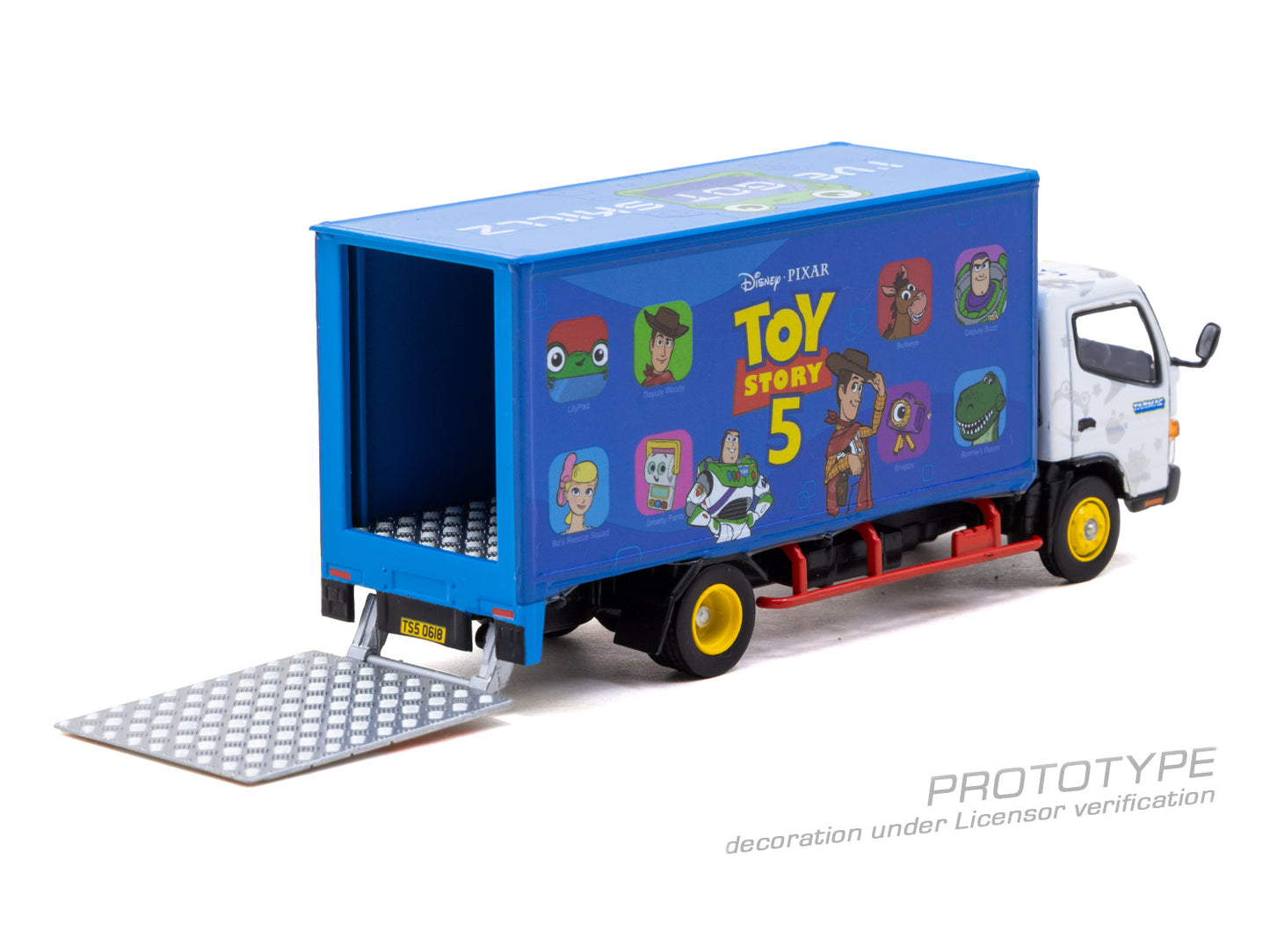 [PRÉCOMMANDE] Tarmac Works - Mitsubishi Fuso Canter Toy Story 5 - TRUCK64 - Échelle 1/64 T64T-TL002-TS