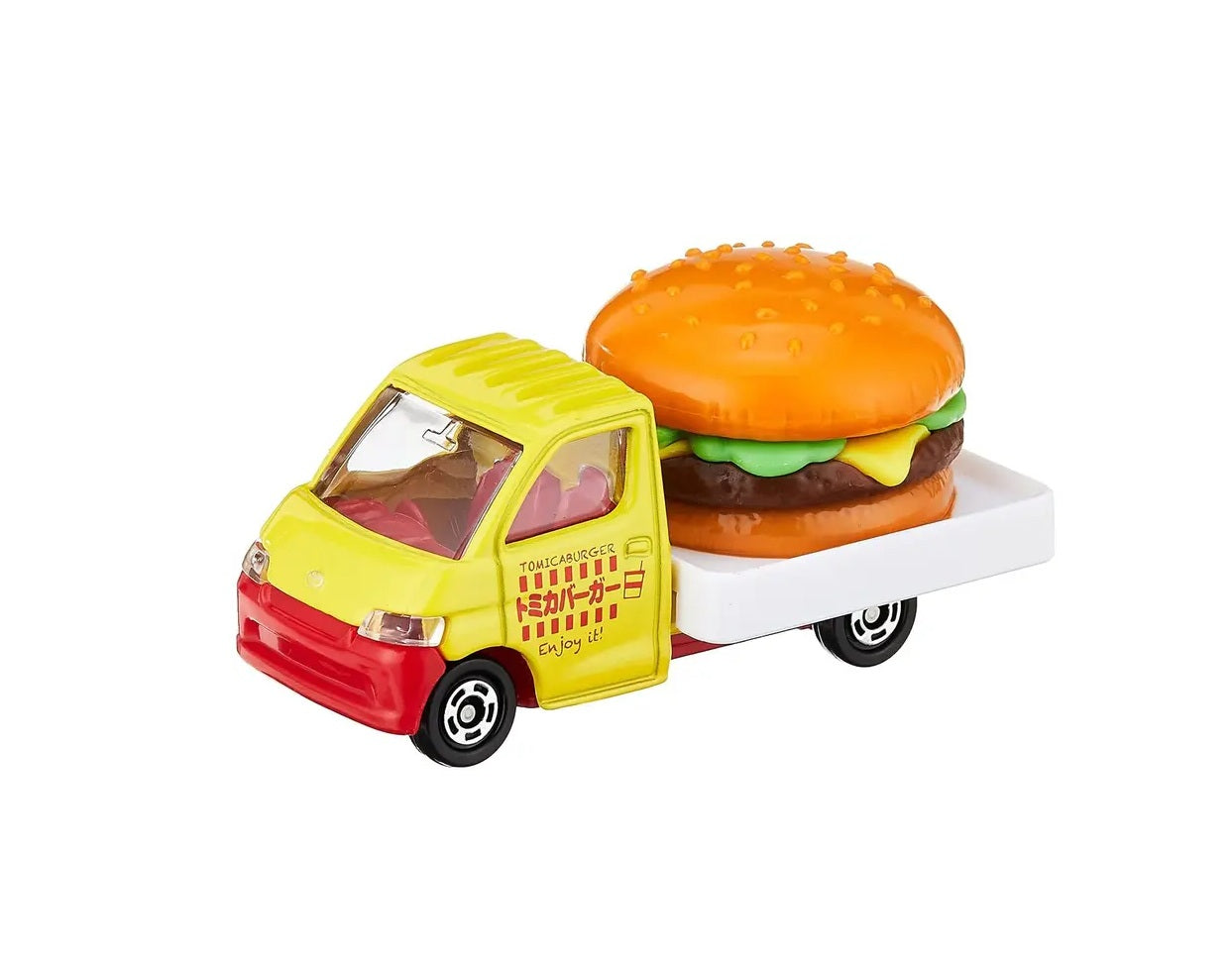 Takara Tomy Tomica - Toyota Town Ace Hamburger Car - Scale 1/64