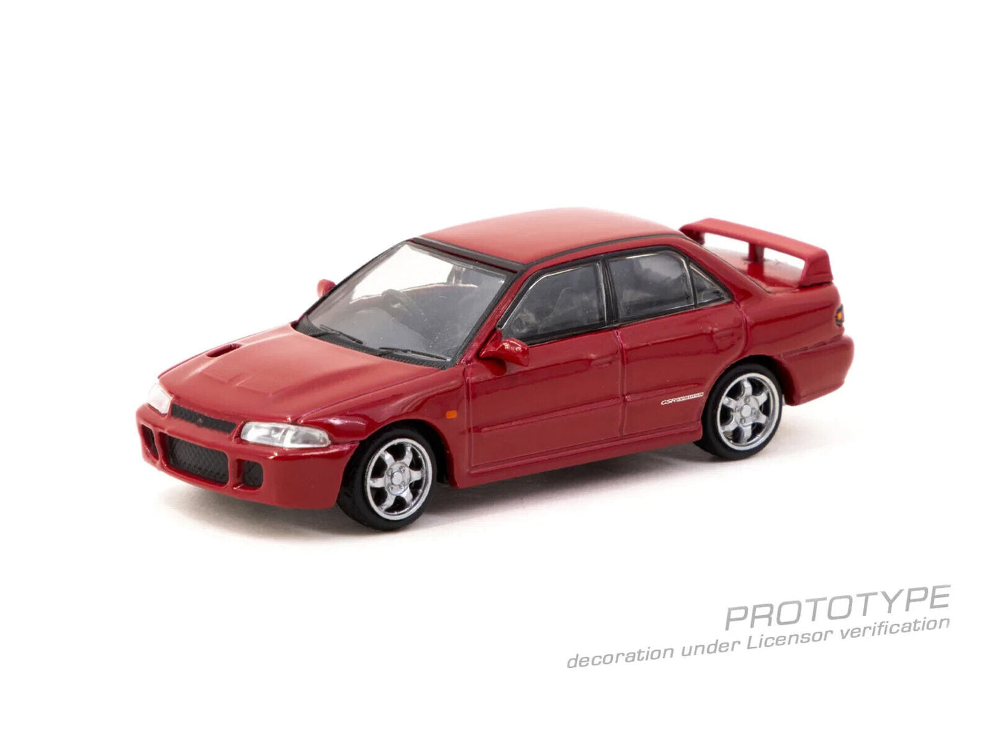 Tarmac Works - Mitsubishi Lancer GSR Evo Red - Scala 1/64 T64G-048-RE