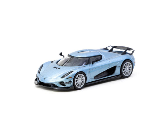 Tarmac Works - Koenigsegg Regera Light Blue Metallic - GLOBAL64 - Scala 1/64 T64G-TL017-LB