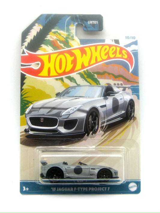 Hot Wheels - '15 Jaguar F-Type Project 7 Silver - Scale 1/64