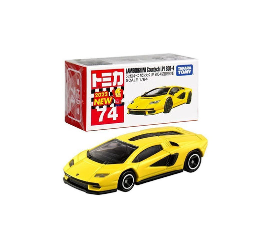 Takara Tomy Tomica - Lamborghini Countach LPI 800-4 Yellow - Scale 1/64