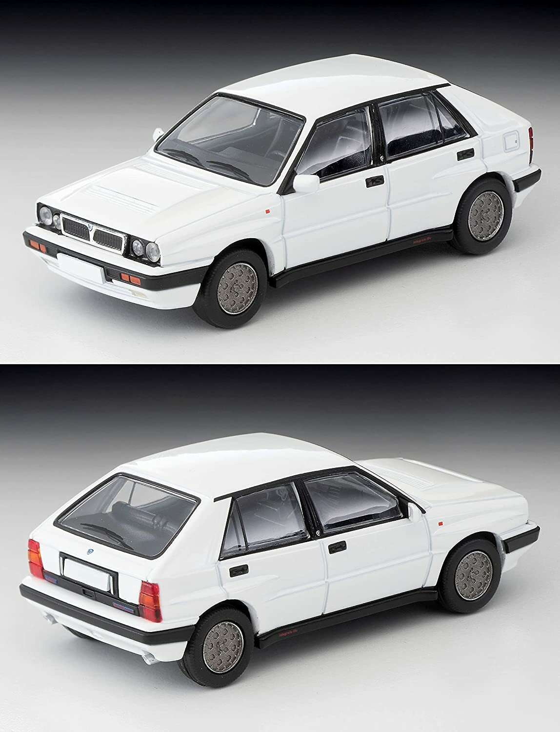 Tomytec Tomica Limited Vintage Neo - Lancia Delta HF Integrale 16V White - Scala 1/64 LV-N130d