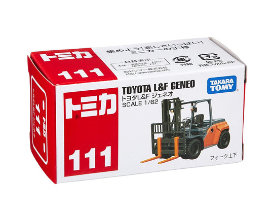 Takara Tomy Tomica - Toyota L & F Jeneo No. 111 - Scala 1/62