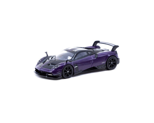 Tarmac Works - Pagani Huayra BC Viola PSO - GLOBAL64 - Scale 1/64 T64G-TL014-PU