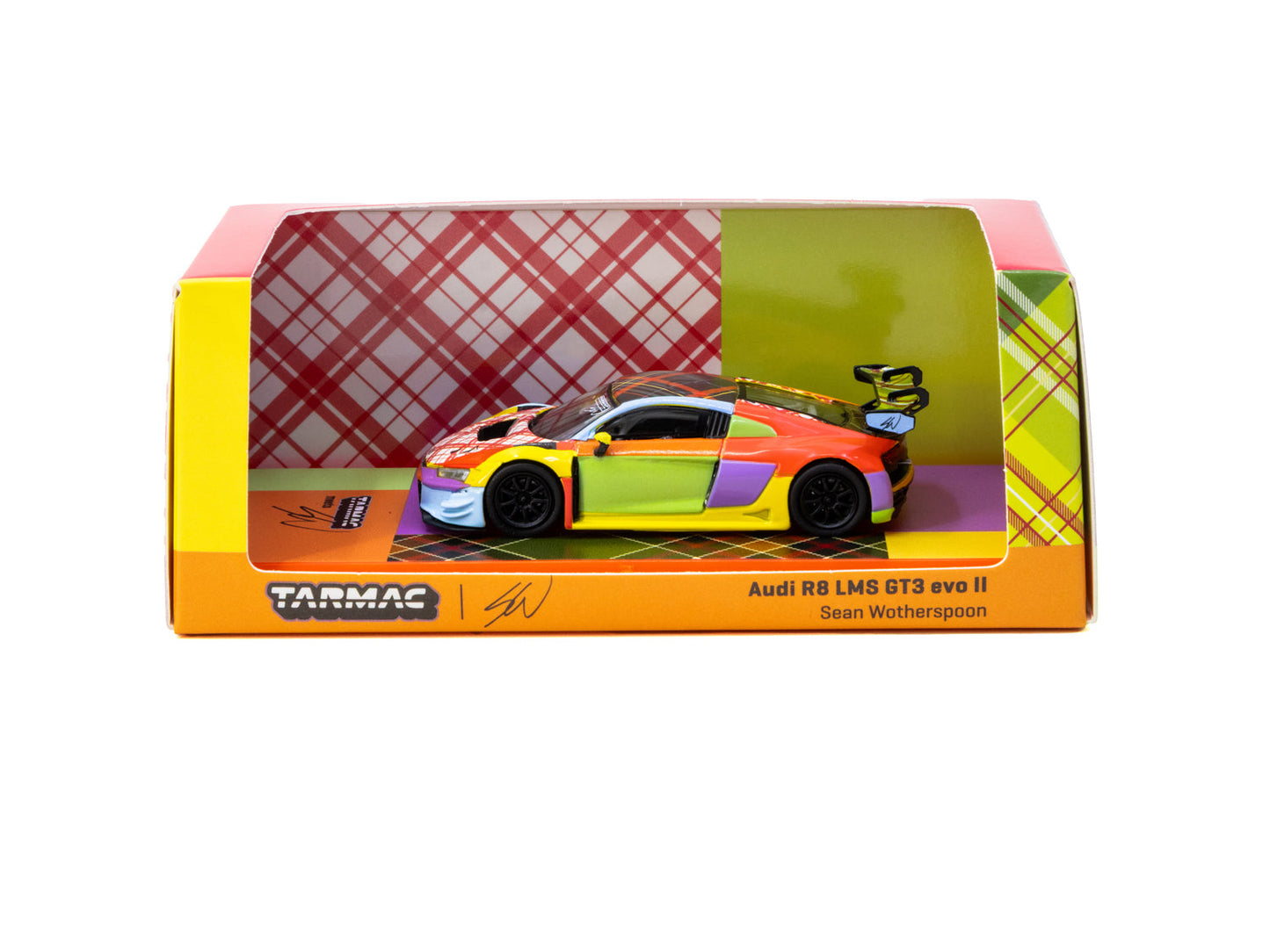 [PRE-ORDER] <span translate="no">Tarmac Works</span> - AUDI R8 LMS GT3 EVO II Sean Wotherspoon SPECIAL EDITION 2026 - 1/64 Scale T64-043-SEAN