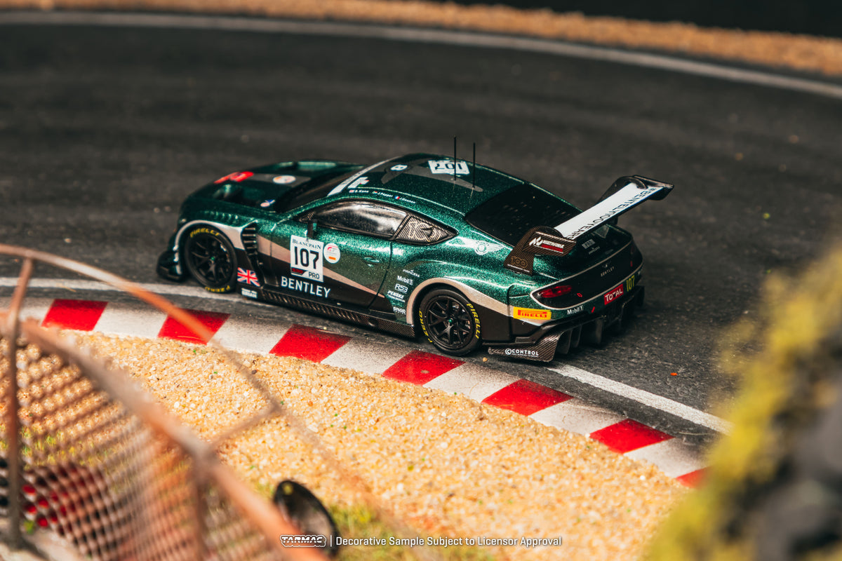 [PRE-ORDER] Tarmac Works - Bentley Continental GT3 #107 Jules Gounon 24 Hours of Spa 2019 - HOBBY64 - 1/64 Scale T64-030-19SPA107