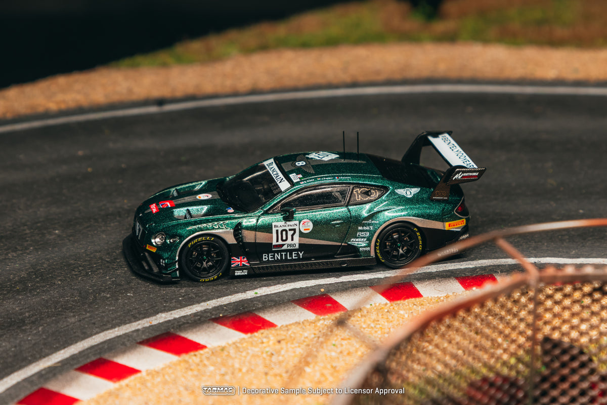 [PRE-ORDER] Tarmac Works - Bentley Continental GT3 #107 Jules Gounon 24 Hours of Spa 2019 - HOBBY64 - 1/64 Scale T64-030-19SPA107