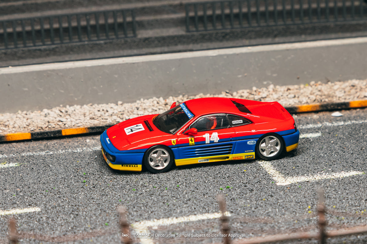 [PRE-ORDER] Tarmac Works - Ferrari 348 Challenge #14 FABIAN PERONI 348 Italy 1993 - HOBBY64 - 1/64 Scale T64-082-93CHA14