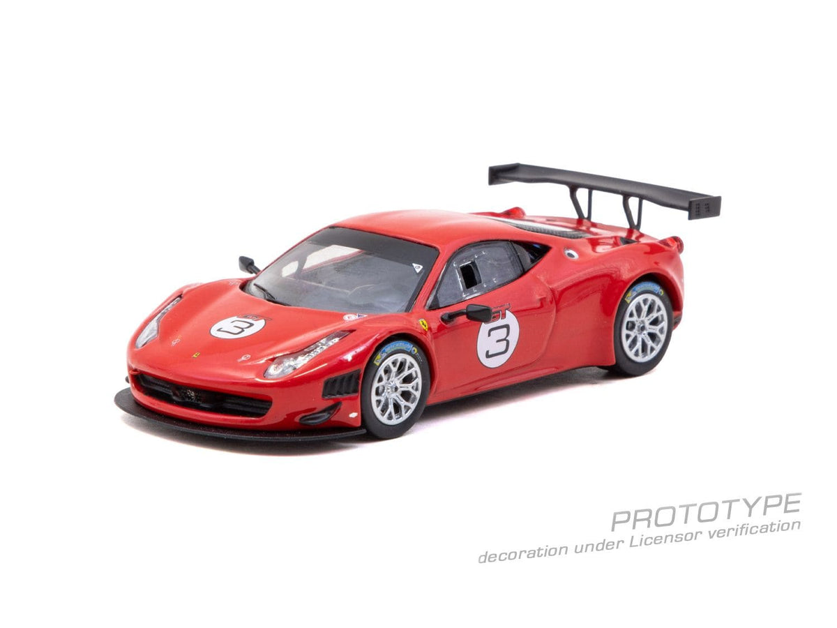 [PRÉCOMMANDE] Tarmac Works - Ferrari 458 Italia GT3 #3 2011 - HOBBY64 - Echelle 1-64 T64R-073-RE2