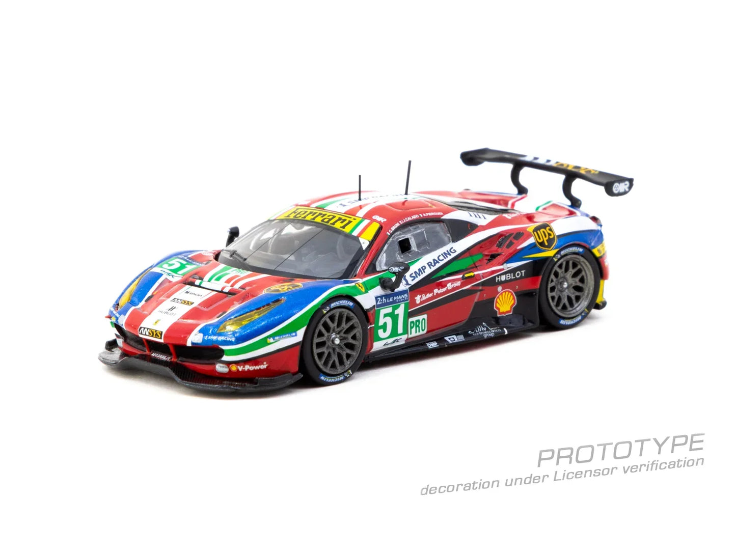 Tarmac Works - Ferrari 488 GTE 24h of Le Mans 2016 - HOBBY64 - 1/64 Scale T64-071-16WEC51