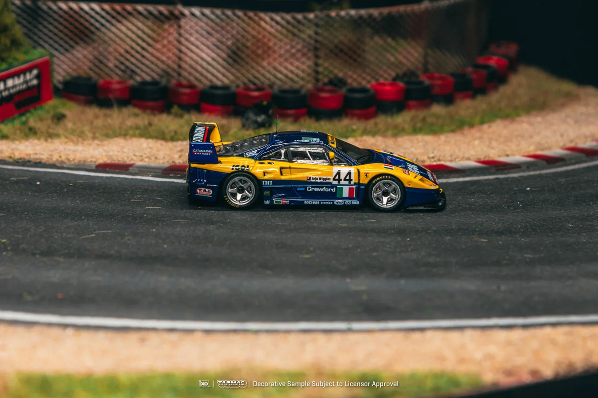 Tarmac Works - Ferrari F40 GTE 24h of Le Mans 1996 - HOBBY64 - 1/64 Scale T64-088-96LM44