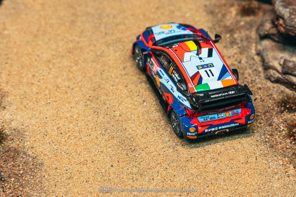[PRE-ORDER] Tarmac Works - Hyundai i20 N Rally1 Hybrid #42 #11 THIERRY NEUVILLE WRC Central European Rally 2023 - HOBBY64 - 1/64 Scale T64-089-23CER11