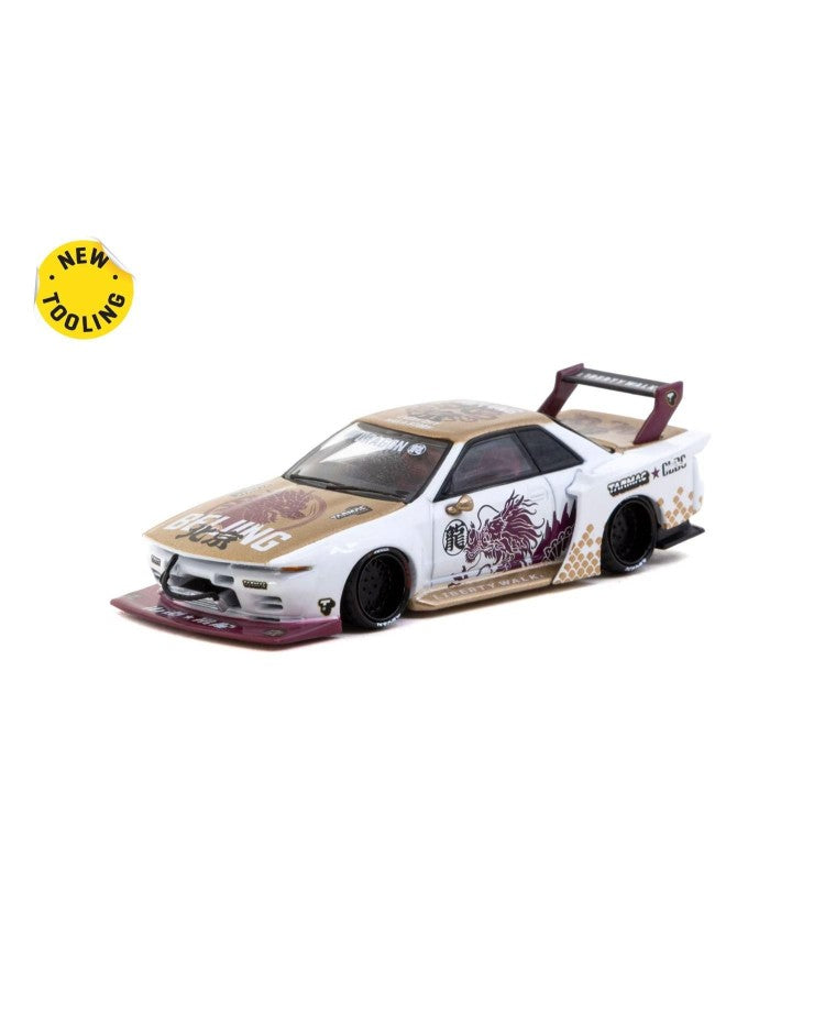 [PRE-ORDER] Tarmac Works - LB-KAIDO WORKS Nissan R32 Skyline CLDC Special - HOBBY64 - 1/64 Scale T64-097-26HEC