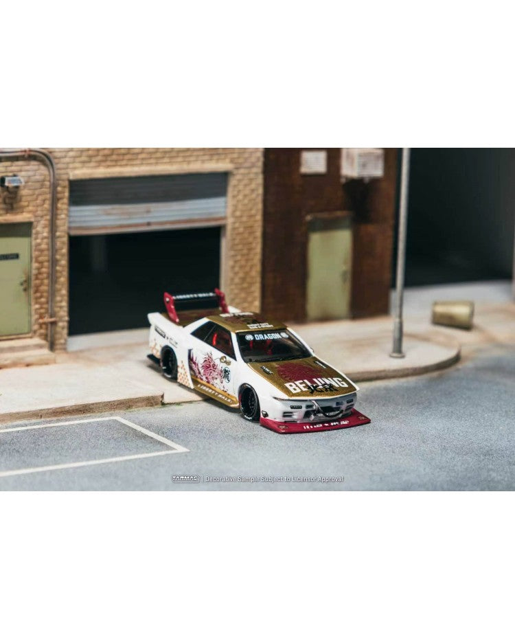 [PRE-ORDER] Tarmac Works - LB-KAIDO WORKS Nissan R32 Skyline CLDC Special - HOBBY64 - 1/64 Scale T64-097-26HEC