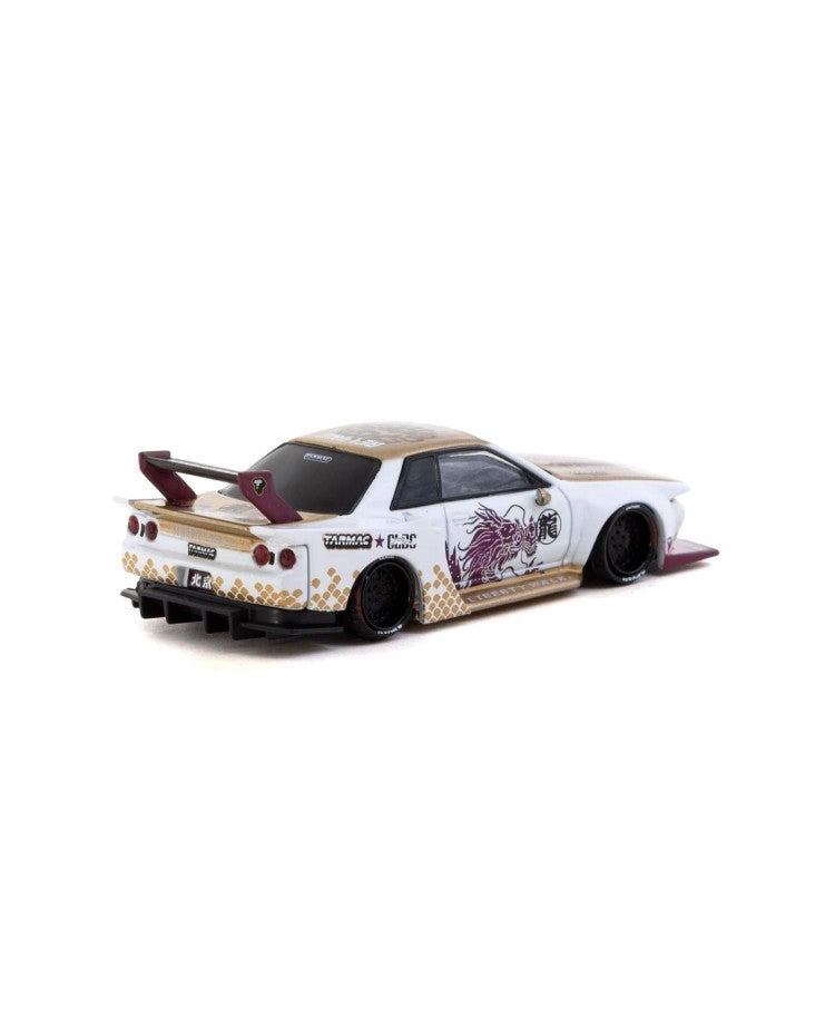 [PRE-ORDER] Tarmac Works - LB-KAIDO WORKS Nissan R32 Skyline CLDC Special - HOBBY64 - 1/64 Scale T64-097-26HEC