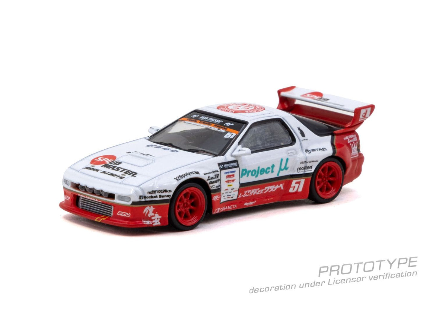 [PRE-ORDER] Tarmac Works - Mazda RX-7 (FC3S) Pandem Masashi Watanabe 2026 - HOBBY64 - Scala 1/64 T64-066-WA