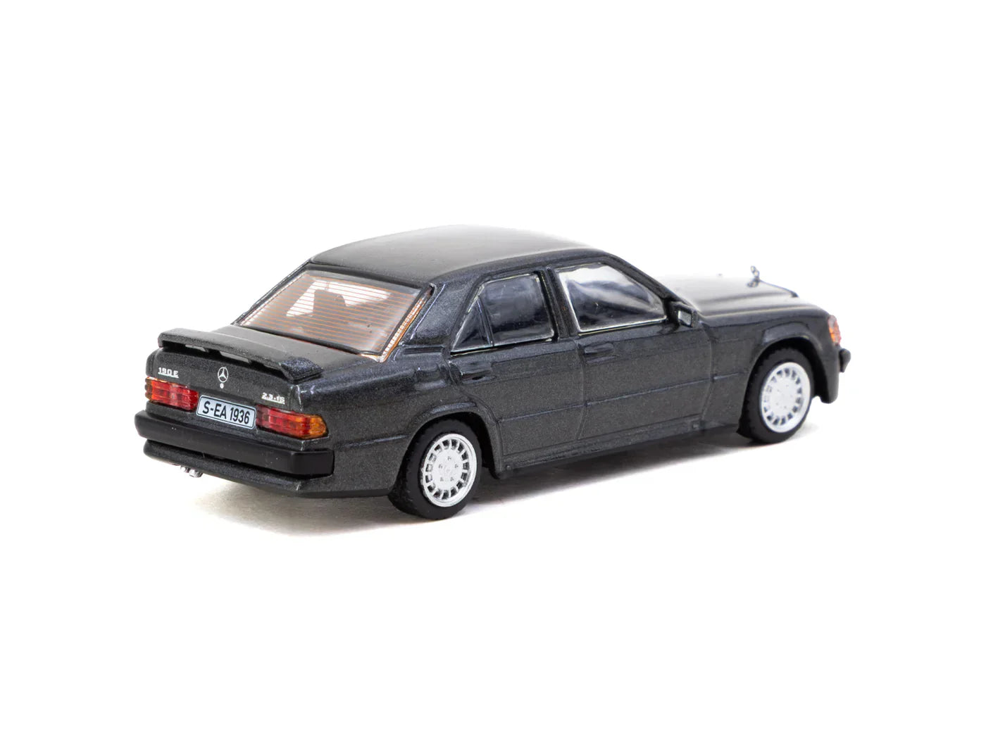 Tarmac Works - Mercedes -Benz 190 E 2.3-16 Blue-Black Metallic - GLOBAL64 - 1/64 Scale T64G-047-BK
