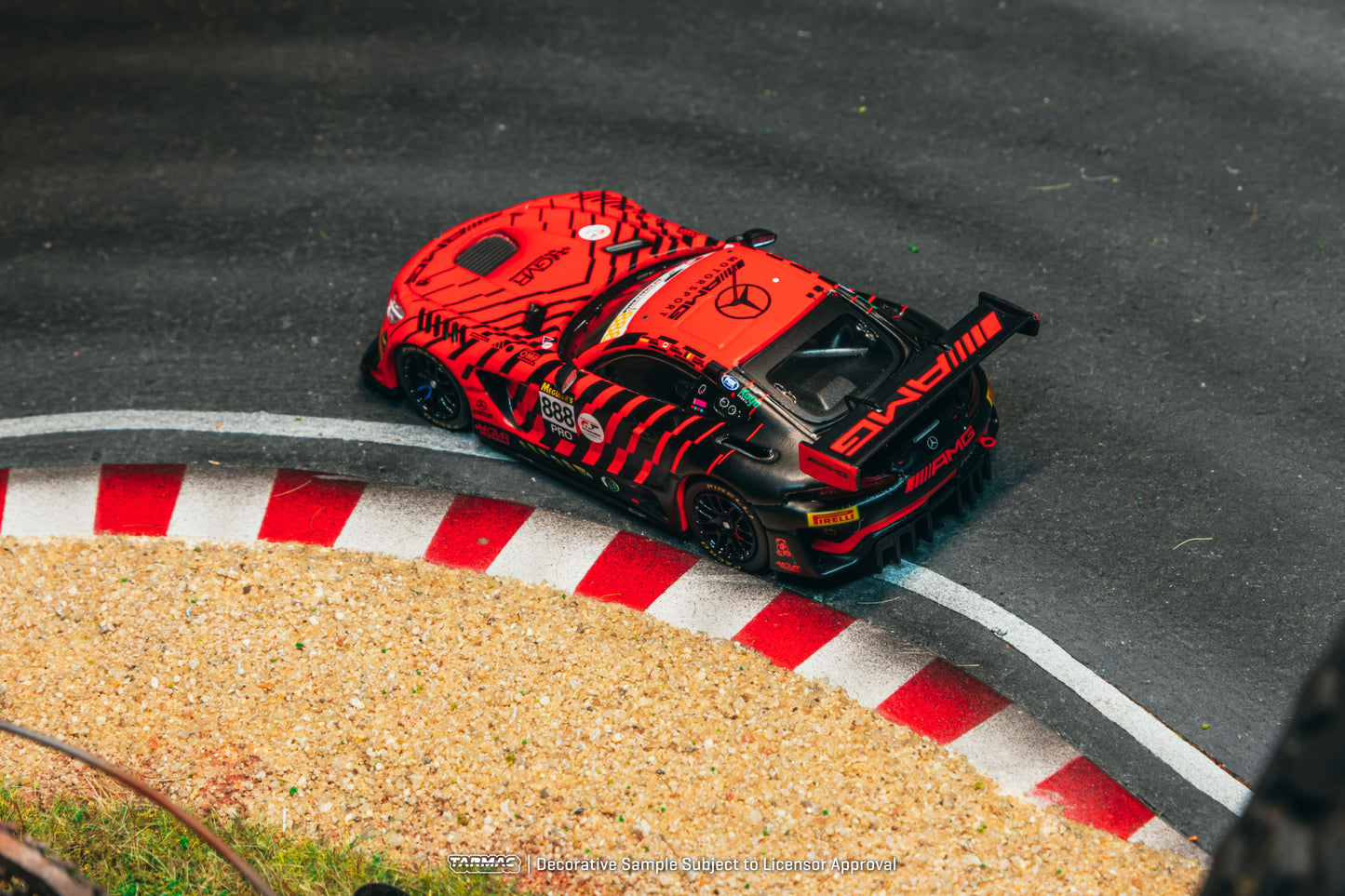 [PRÉCOMMANDE] Tarmac Works - Mercedes -Benz AMG GT GT3 #888 Maro Eengel Bathurst 12H 2026 - HOBBY64 - Échelle 1/64 T64-062-26BH888