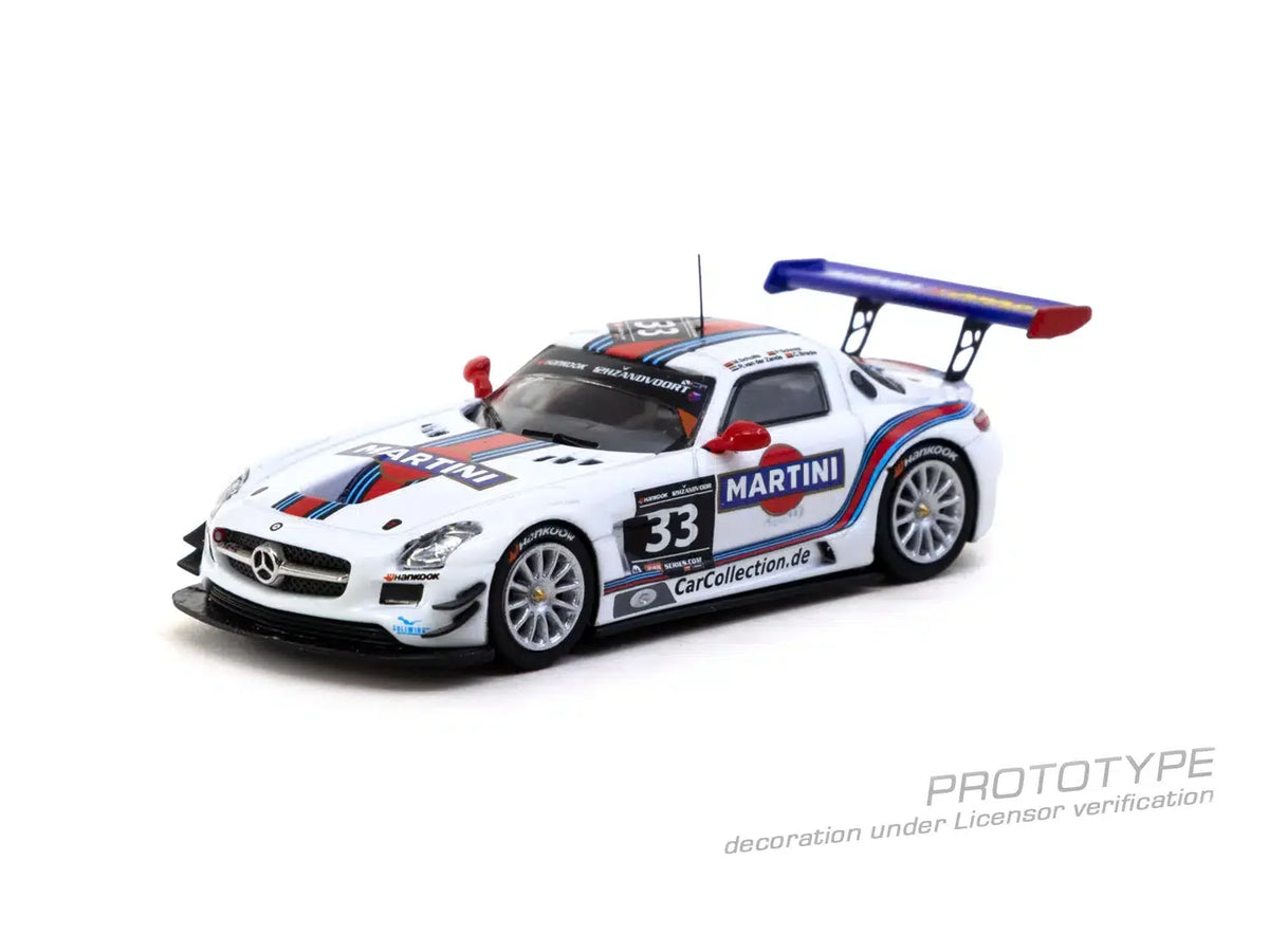 Tarmac Works - Mercedes-Benz SLS AMG GT3 #33 Zandvoort Winner 2014 - HOBBY64 - Scala 1/64 T64-087-14ZDV33