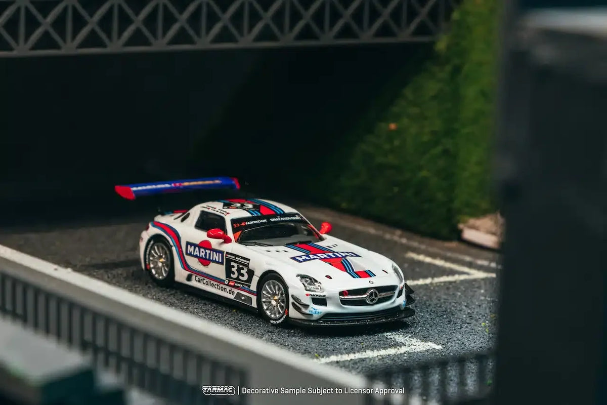 Tarmac Works - Mercedes-Benz SLS AMG GT3 #33 Zandvoort Winner 2014 - HOBBY64 - Scala 1/64 T64-087-14ZDV33