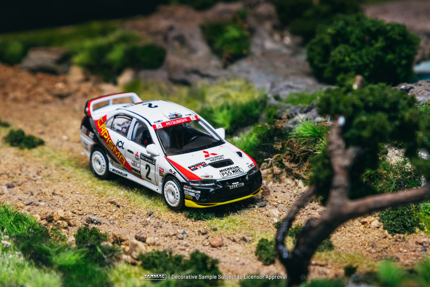 [PRE-ORDER] Tarmac Works - Mitsubishi Carisma GT Evolution IV RAC Rally 1997 - GLOBAL64 - Scala 1/64 T64G-076-97RAC02