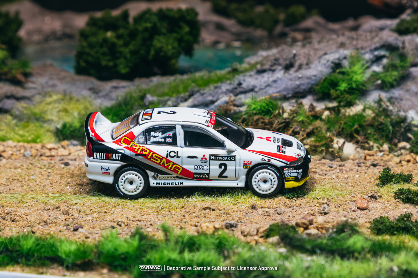 [PRE-ORDER] Tarmac Works - Mitsubishi Carisma GT Evolution IV RAC Rally 1997 - GLOBAL64 - Scala 1/64 T64G-076-97RAC02
