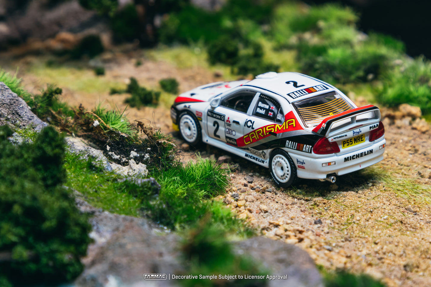 [PRE-ORDER] Tarmac Works - Mitsubishi Carisma GT Evolution IV RAC Rally 1997 - GLOBAL64 - Scala 1/64 T64G-076-97RAC02
