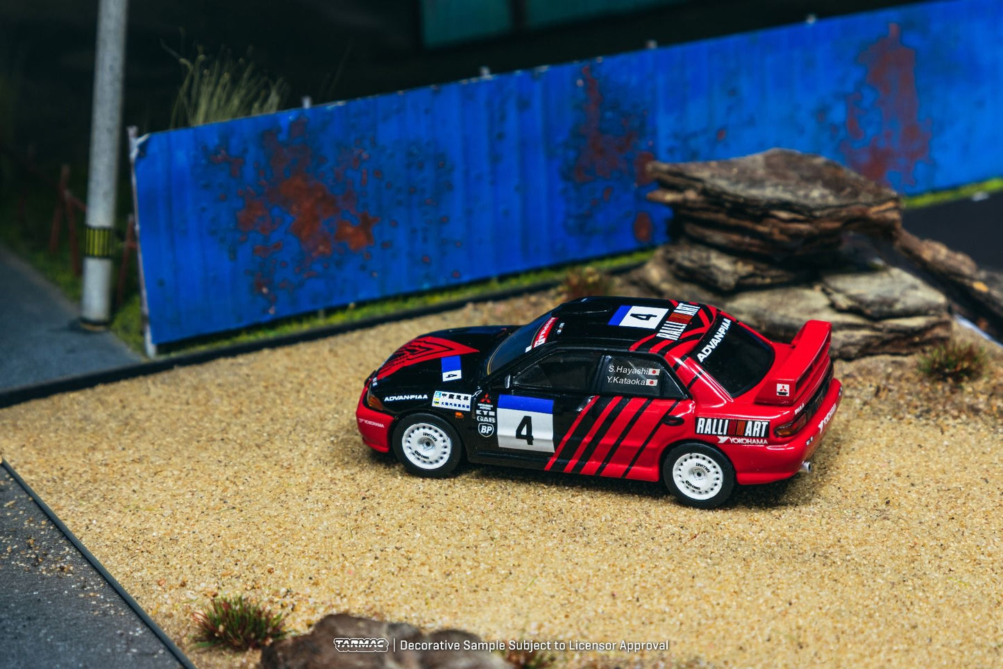 [PRE-ORDER] Tarmac Works - Mitsubishi Lancer Evolution III China Rally 1998 Yoshihiro Kataoka - GLOBAL64 - Scala 1/64 T64G-050-98CR04