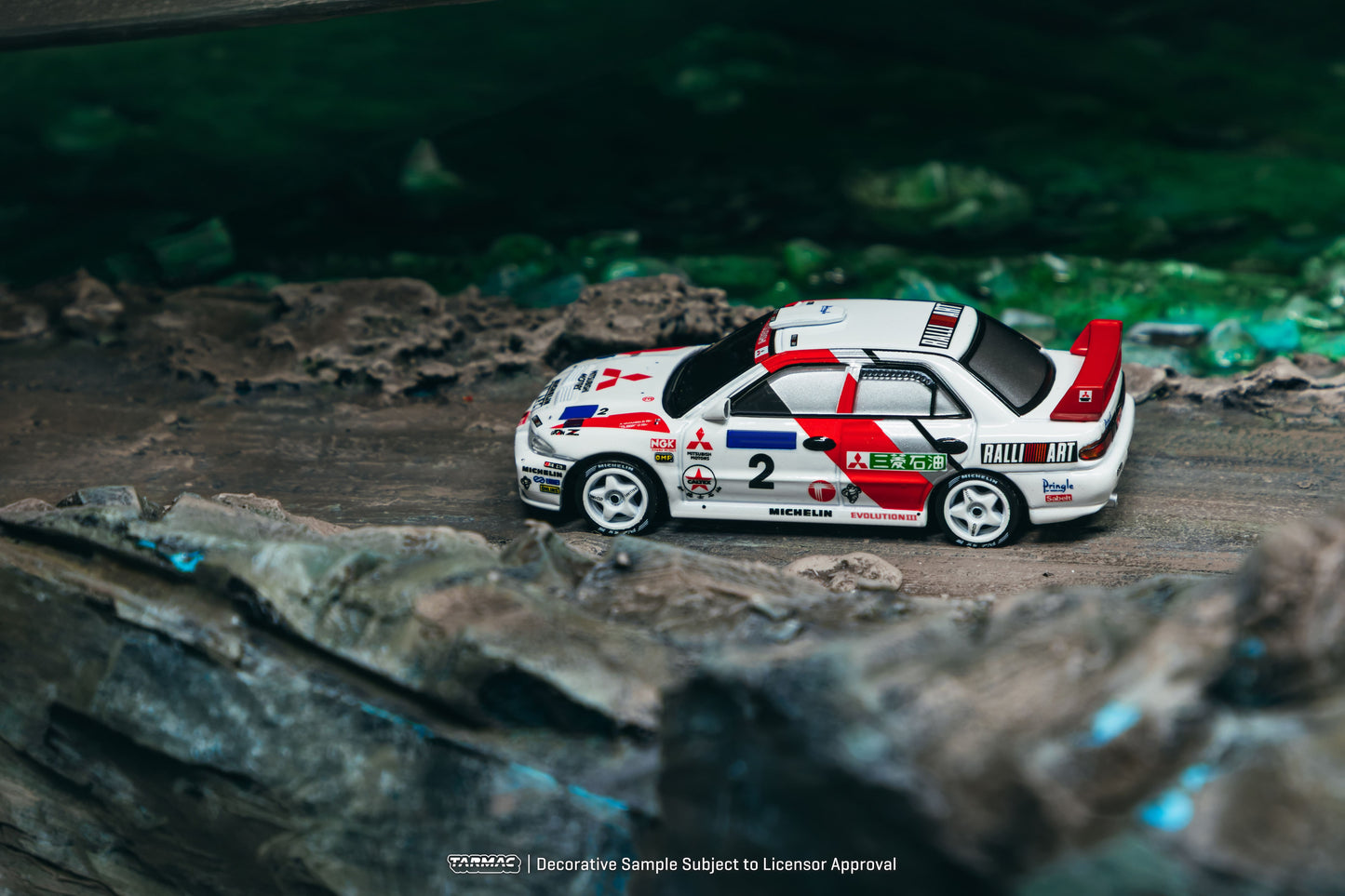 [PRE-ORDER] Tarmac Works - Mitsubishi Lancer Evolution III Hong Kong Beijing Rally Winner 1996 - GLOBAL64 - Scala 1/64 T64G-050-96HKBR0
