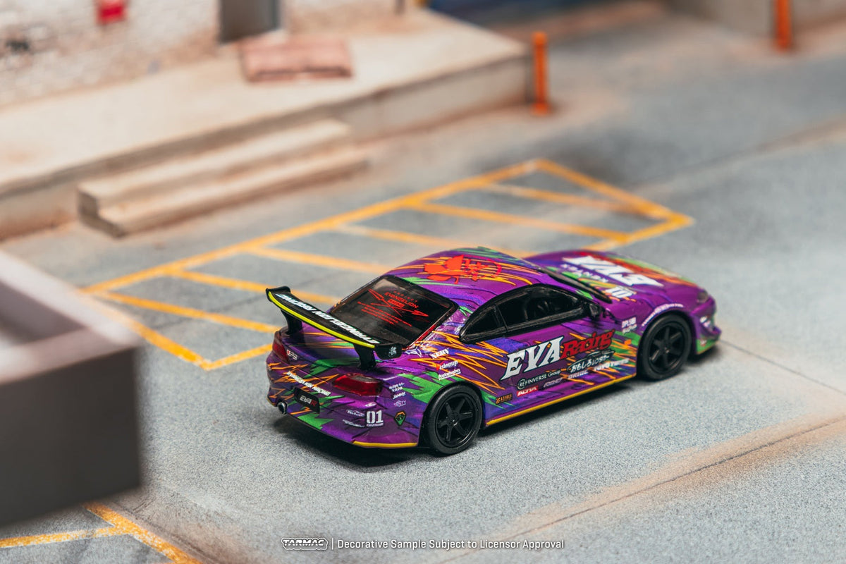 [PRE-ORDER] Tarmac Works - Nissan Silvia ( S15 ) EVA RT TEST TYPE-01 2025 - GLOBAL64 - 1/64 Scale T64G-023-EVA01