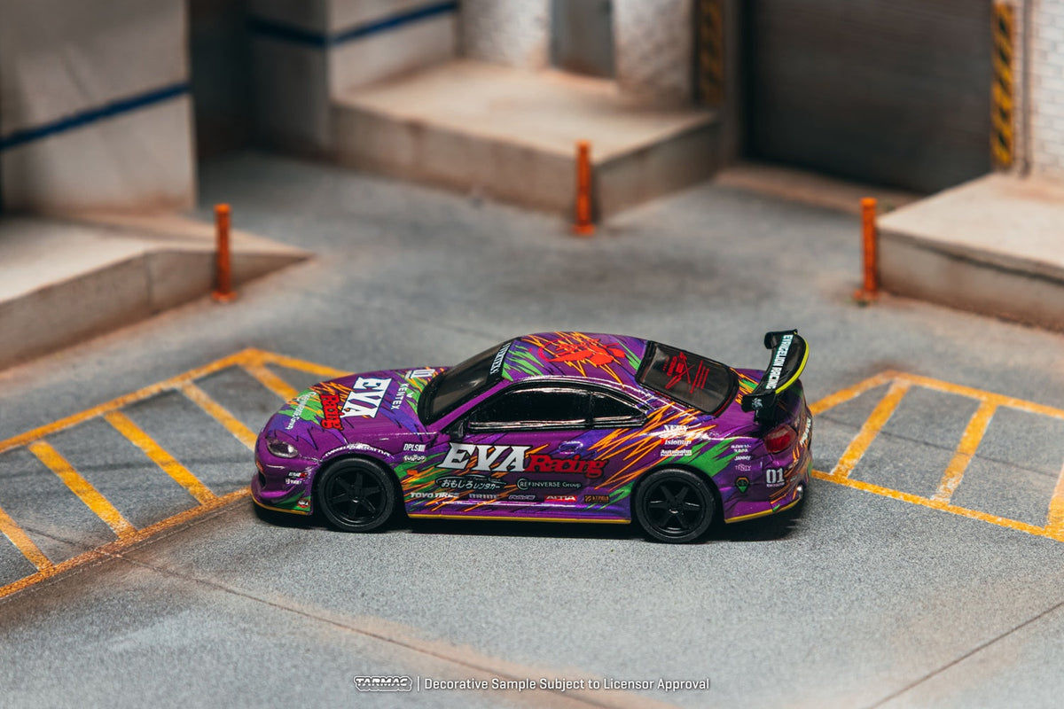 [PRE-ORDER] Tarmac Works - Nissan Silvia ( S15 ) EVA RT TEST TYPE-01 2025 - GLOBAL64 - 1/64 Scale T64G-023-EVA01