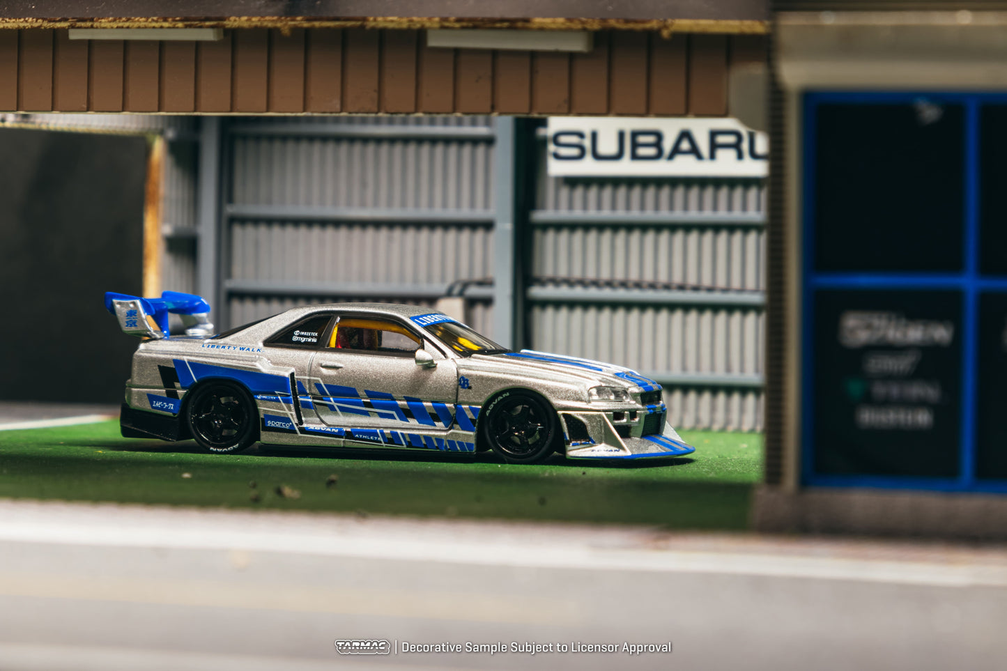 [PRE-ORDER] Tarmac Works - Nissan Skyline GTR (ER34) LB SUPER SILHOUETTE MGMINI SEMA Show 2025 - HOBBY64 - 1/64 Scale T64-104-MG