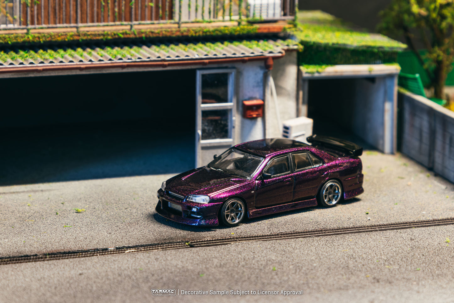 [PRE-ORDER] Tarmac Works - Nissan Skyline GTR (ER34) URAS Midnight Purple 2025 - GLOBAL64 - Scala 1/64 T64G-088-MP