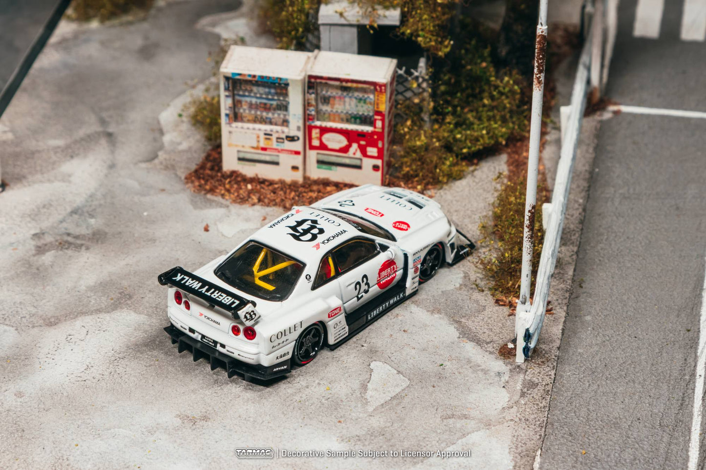 [PRE-ORDER] Tarmac Works - Nissan Skyline GTR (R34) LB Super Silhouette COLLET 2025 - HOBBY64 - Scala 1-64 T64-104-WH