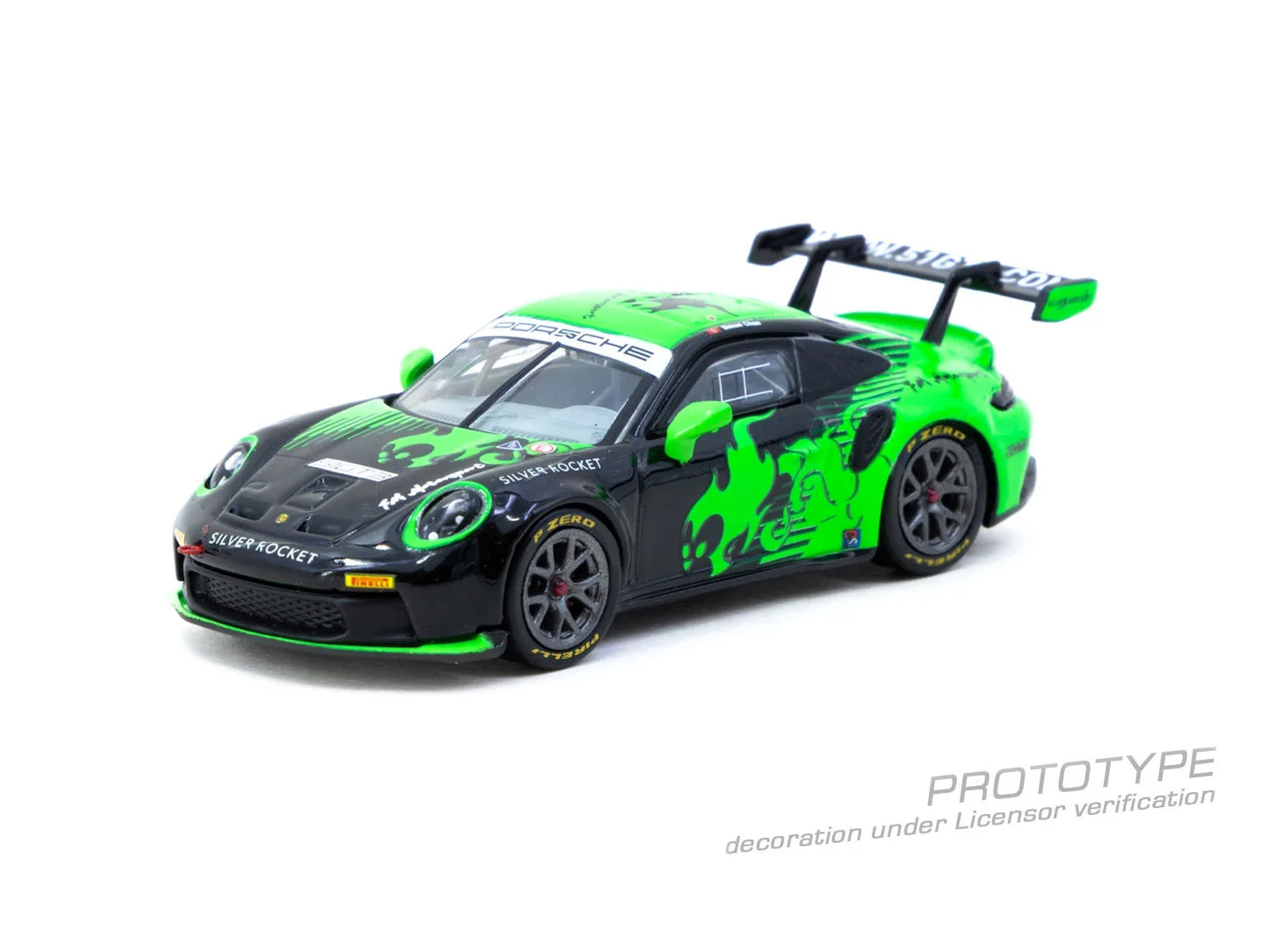 Tarmac Works - Porsche 911 GT3 Cup ( 992 ) Fire Monkey Motorsport - HOBBY64 - 1/64 Scale T64-093-FMM