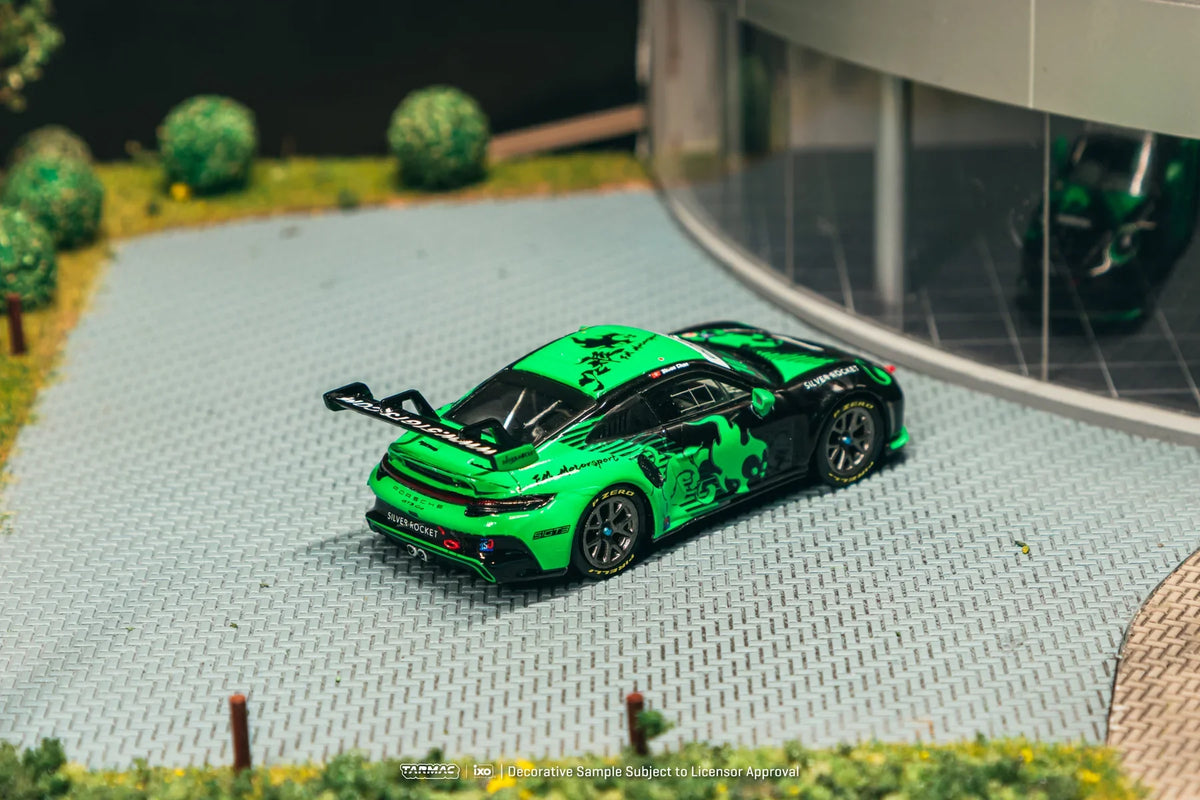Tarmac Works - Porsche 911 GT3 Cup ( 992 ) Fire Monkey Motorsport - HOBBY64 - 1/64 Scale T64-093-FMM