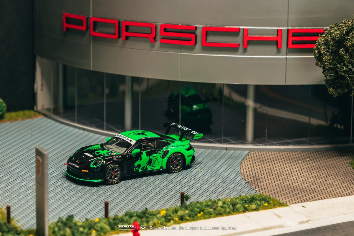 Tarmac Works - Porsche 911 GT3 Cup ( 992 ) Fire Monkey Motorsport - HOBBY64 - 1/64 Scale T64-093-FMM