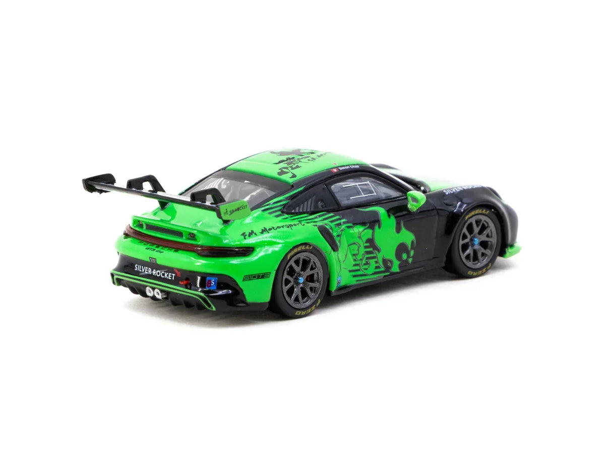 Tarmac Works - Porsche 911 GT3 Cup ( 992 ) Fire Monkey Motorsport - HOBBY64 - 1/64 Scale T64-093-FMM
