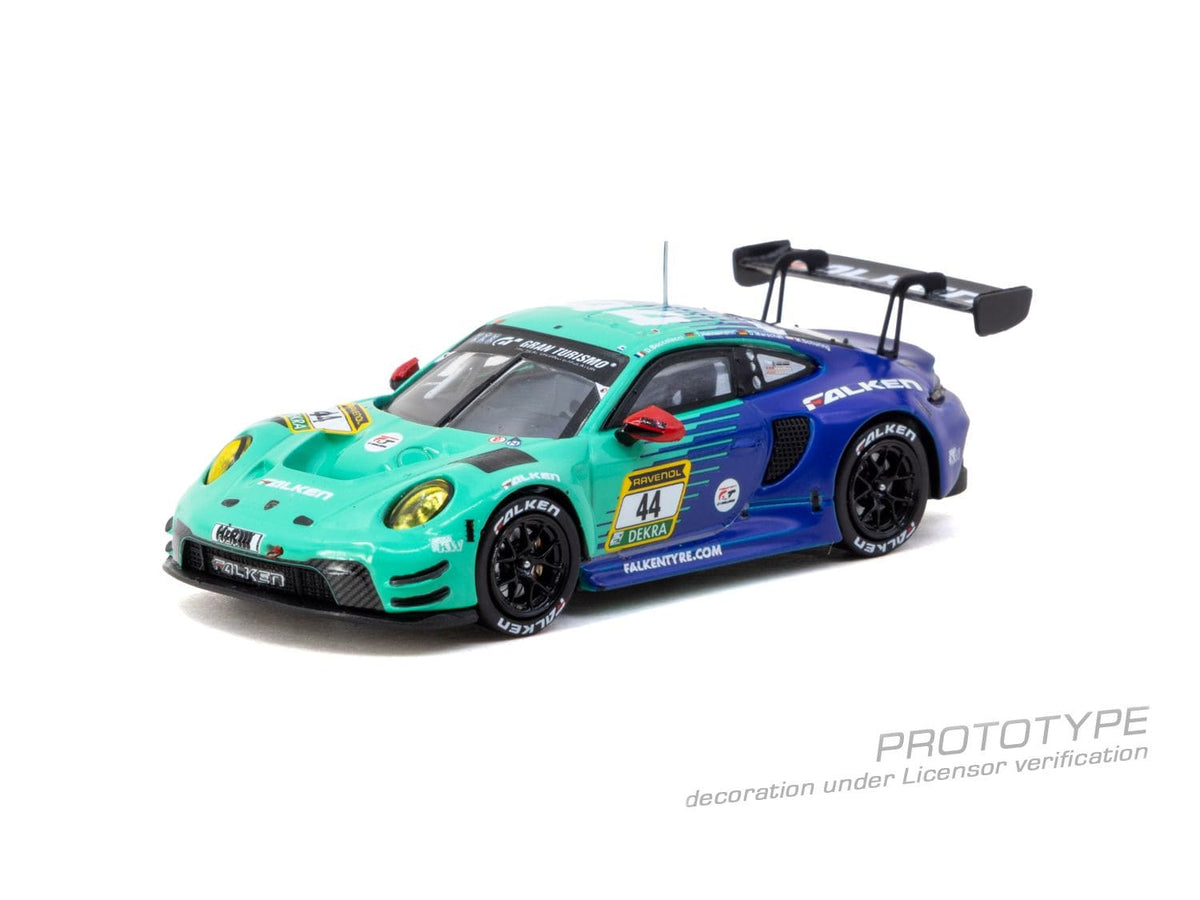 [PRÉCOMMANDE] Tarmac Works - Porsche 911 GT3 R #44 DORIAN BOCCOLACCI Nürburgring 24h 2025 - HOBBY64 - Echelle 1-64 T64-084-25NUR44