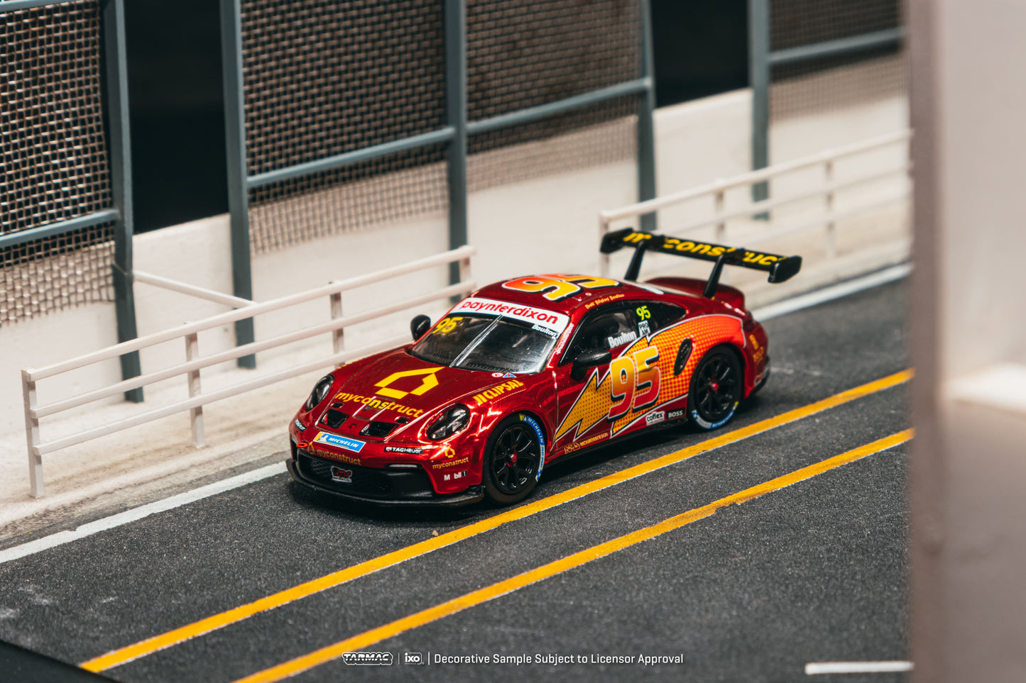 [PRE-ORDER] Tarmac Works - Porsche 911 GT3 ( 992 ) Cup Porsche Carrera Cup Australia 2025 Brett Boulton - HOBBY64 - 1/64 Scale T64-093-25CCA95
