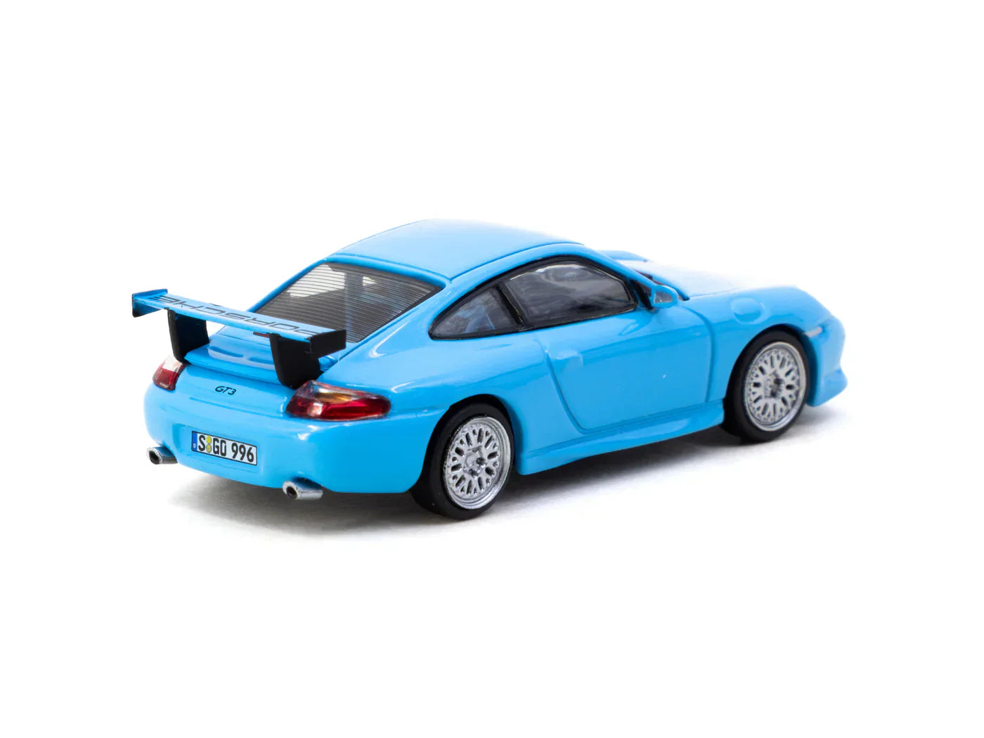 Tarmac Works - Porsche 911 Gt3 ( 996 ) Light Blue - GLOBAL64 - 1/64 Scale T64G-069-BL