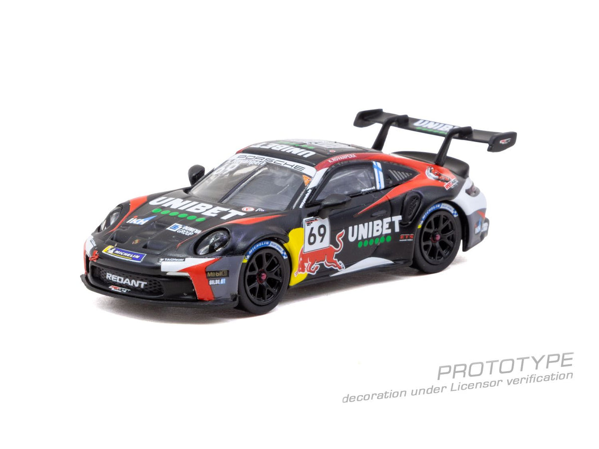 [PRE-ORDER] Tarmac Works - Porsche 911 ( 992 ) GT3 Cup Porsche Carrera Cup Benelux 2024 - HOBBY64 - 1/64 Scale T64-093-24CCB69