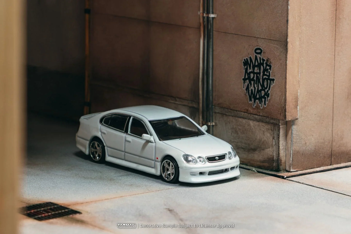 [PRE-ORDER] Tarmac Works - Toyota Aristo JZS161 VERTEX White 1999 - GLOBAL64 - Scala 1/64 T64G-081-WH