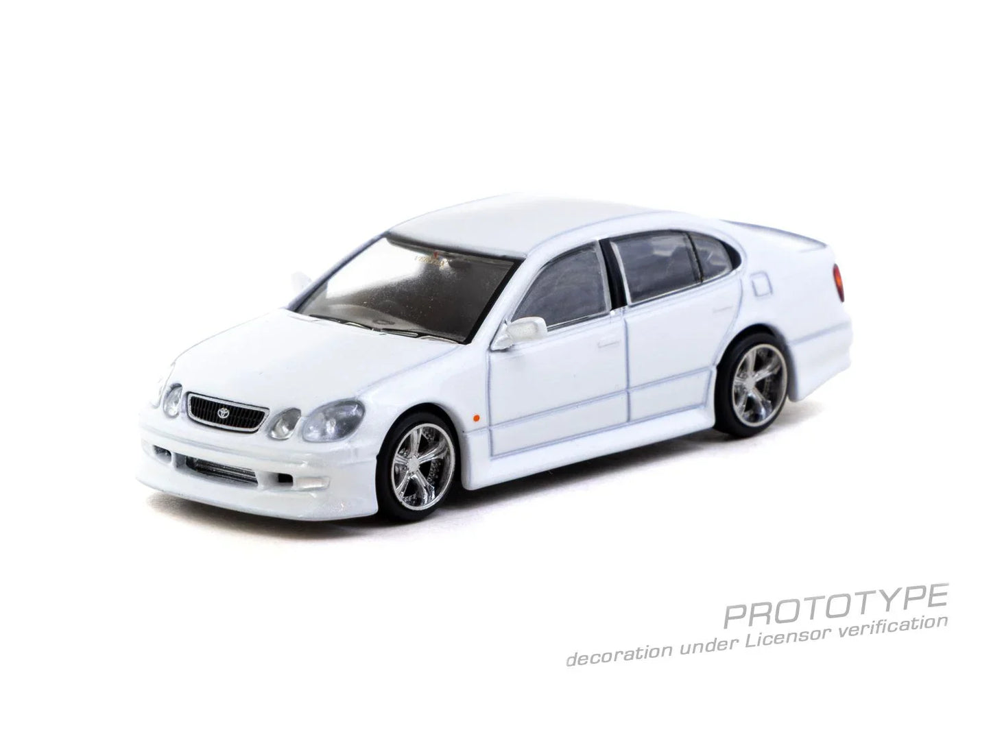 [PRE-ORDER] Tarmac Works - Toyota Aristo JZS161 VERTEX White 1999 - GLOBAL64 - Scala 1/64 T64G-081-WH