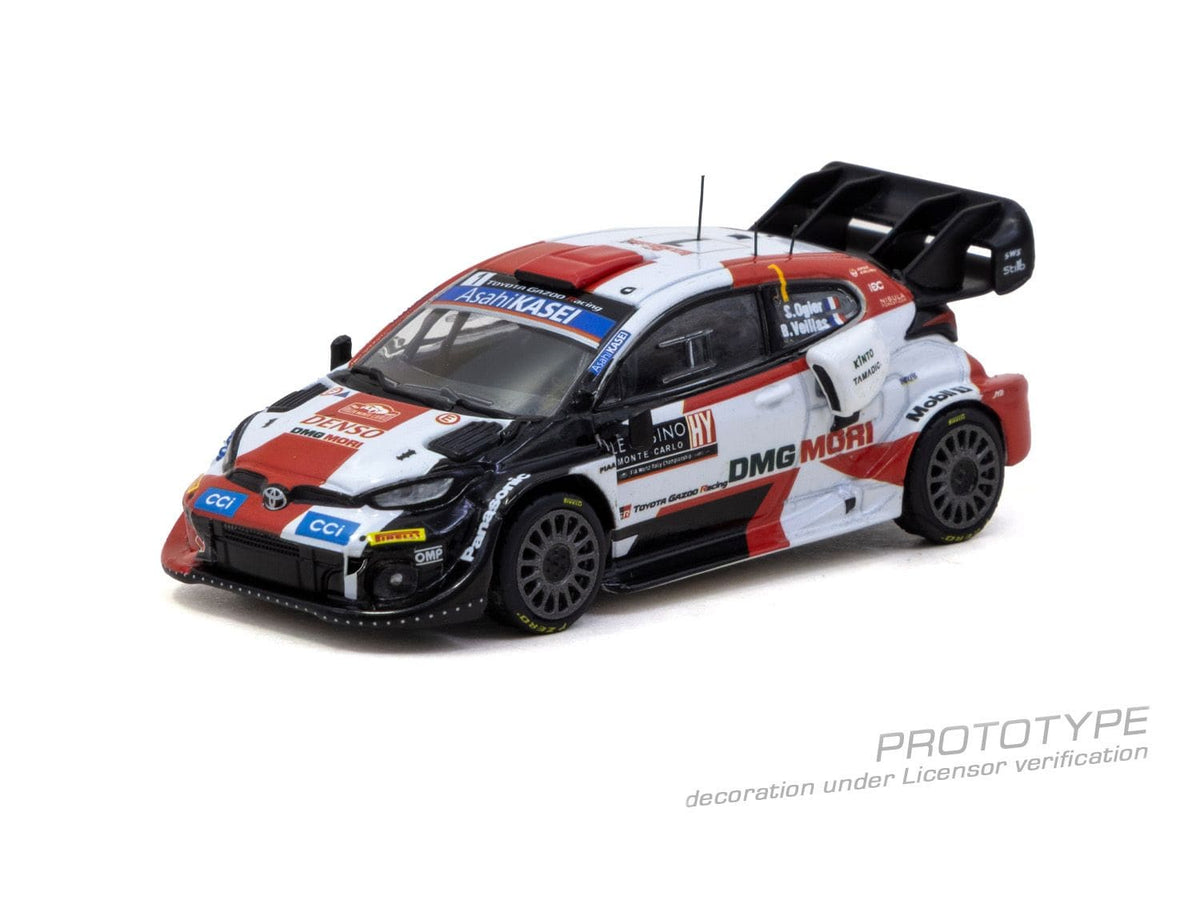 [PRE-ORDER] Tarmac Works - Toyota GR YARIS Rally1 HYBRID #1 SÉBASTIEN OGIER Rallye Monte-Carlo 2022 - HOBBY64 - Scala 1-64 T64-085-22MCR01